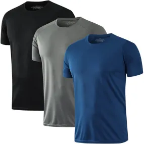 3 Pcs Running Shirts Men Sport Tops