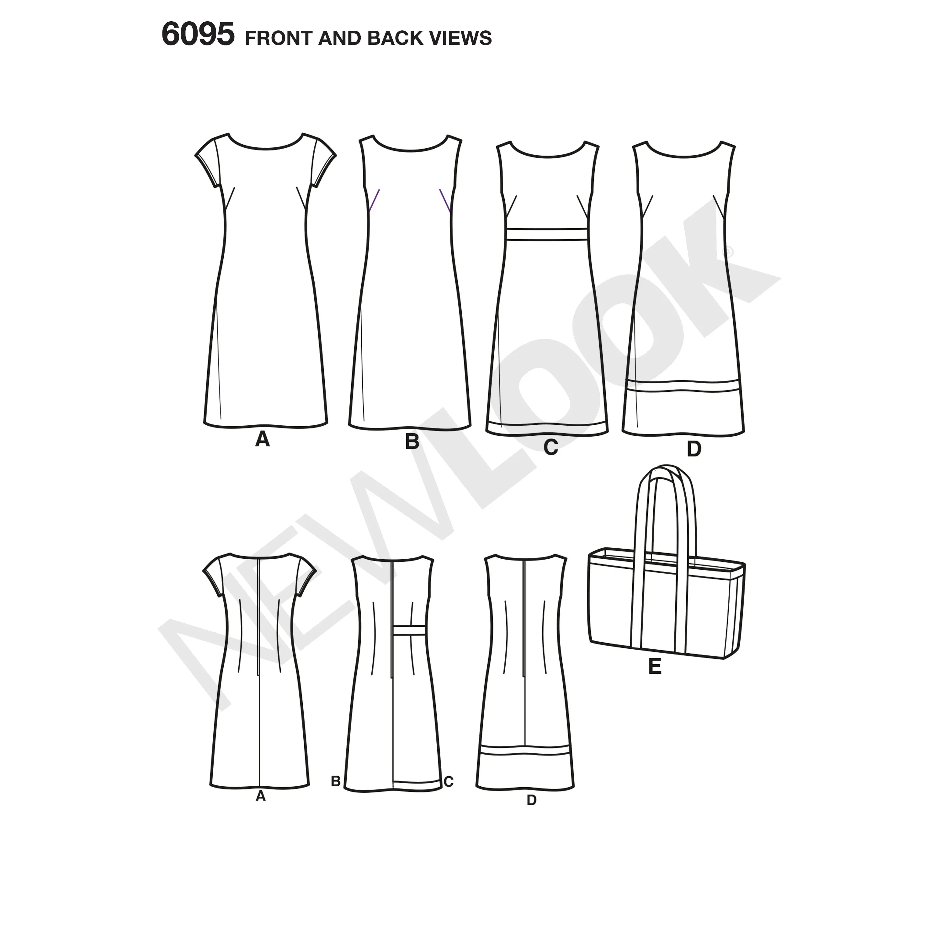 6095 Misses' Dresses