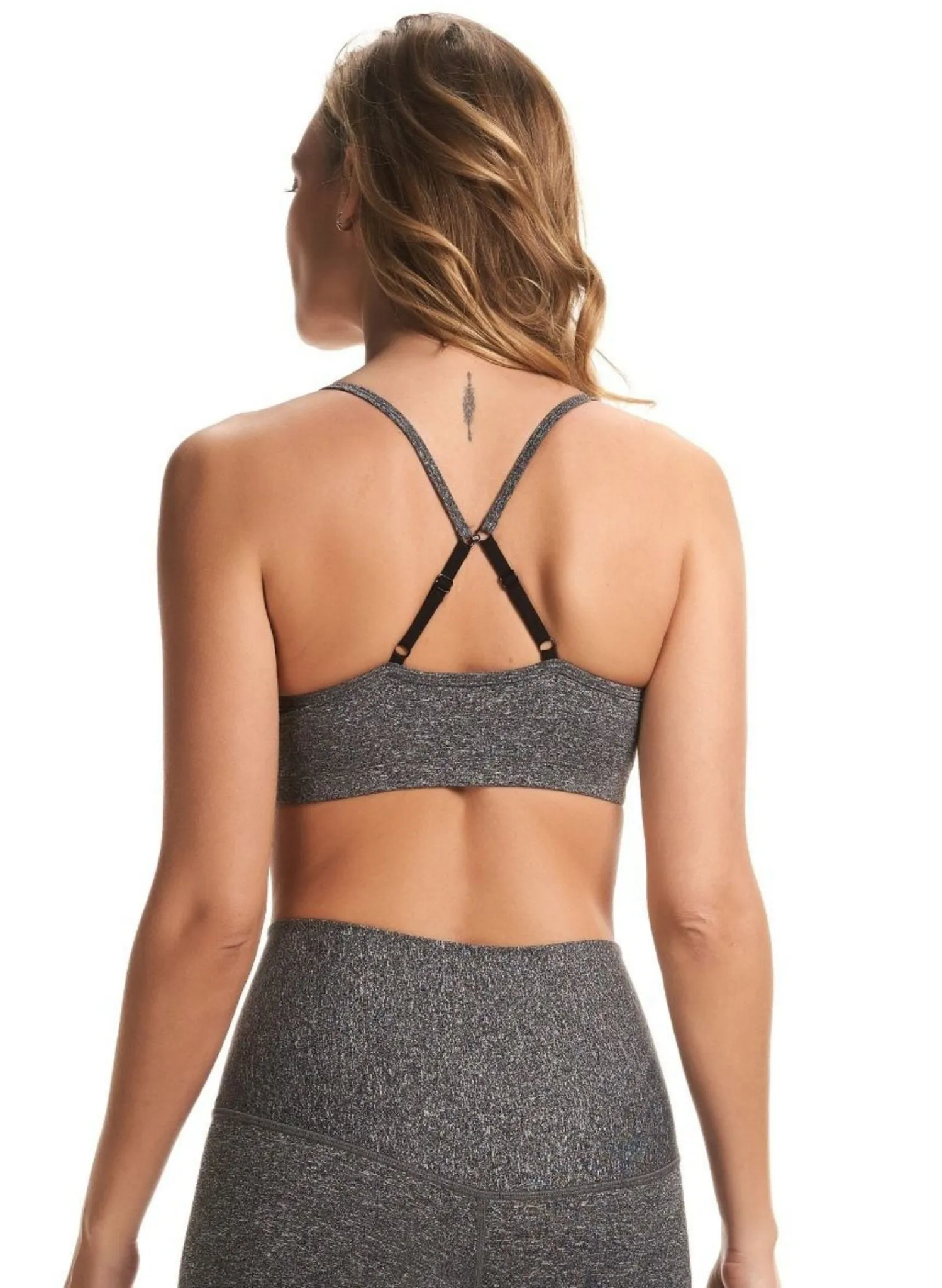 Active Maternity & Nursing Bra - Grey Marle