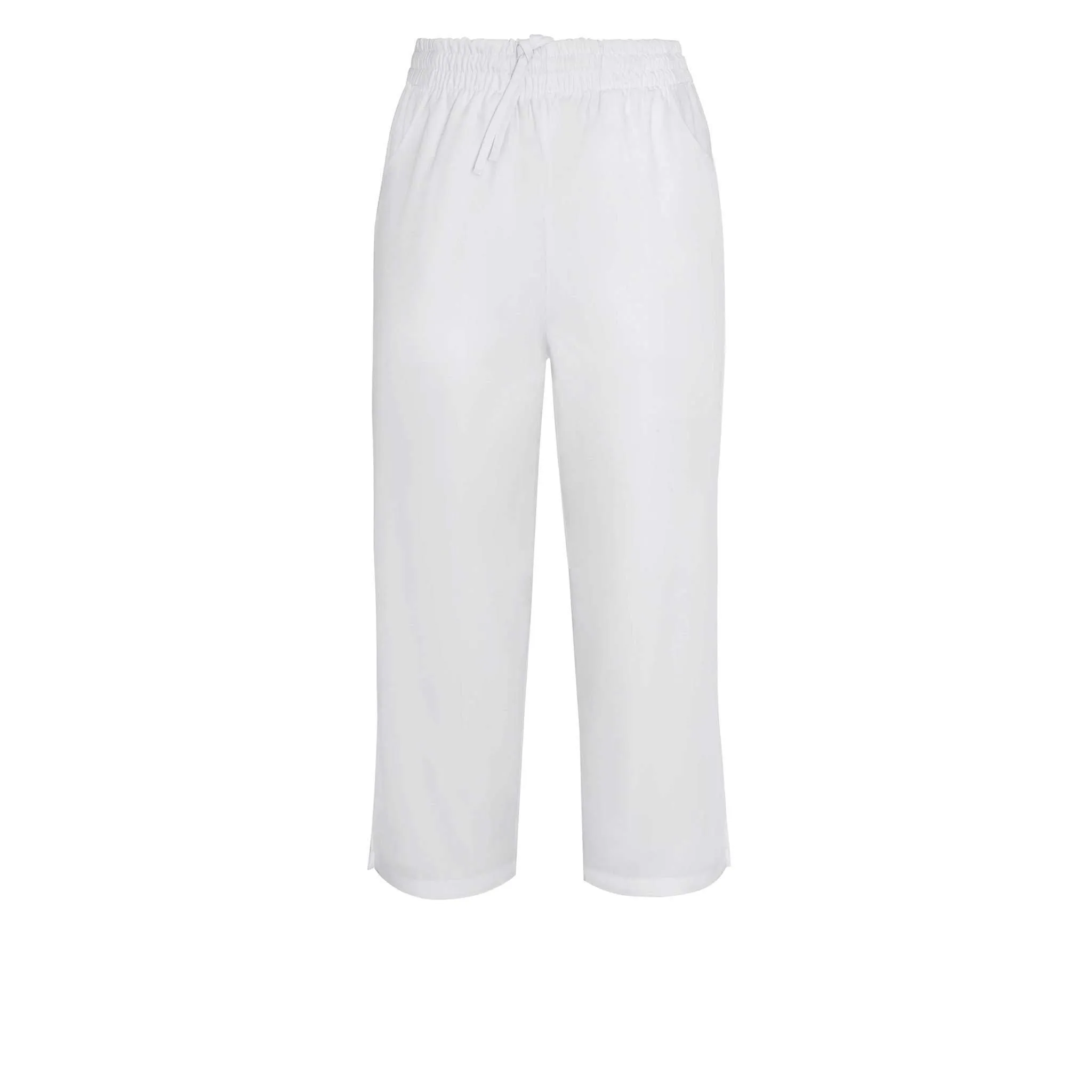 Adar Universal Natural-Rise Capri Drawstring Pants