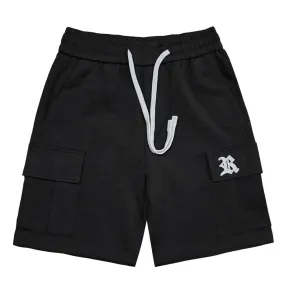 Black Jogger Shorts 215