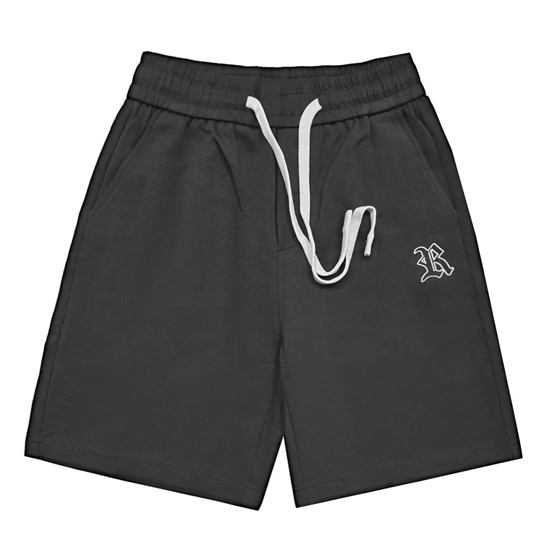 Black Jogger Shorts 216