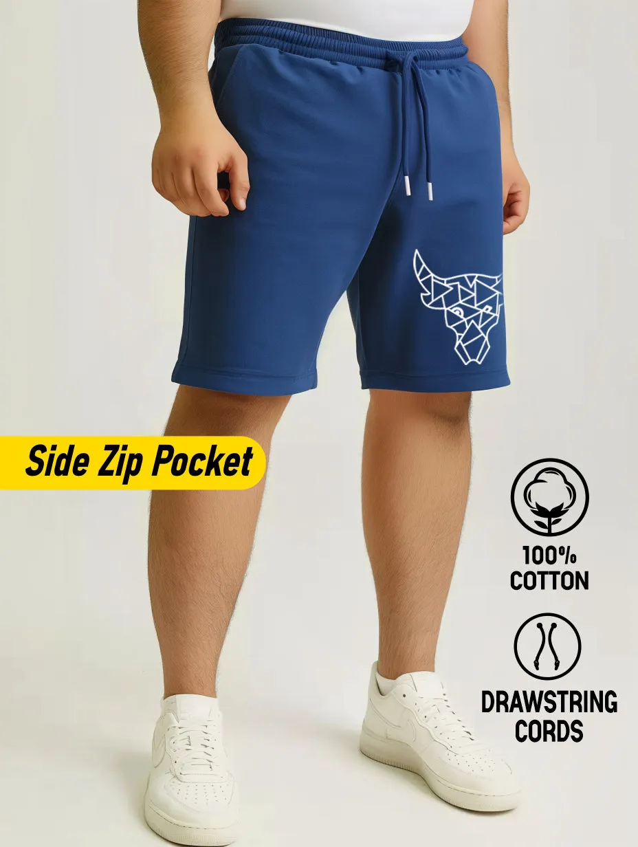 Bull Cotton Plus Size Shorts