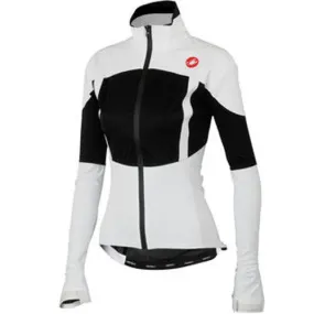 Castelli Womens Confronto Waterproof Shell Jacket - White