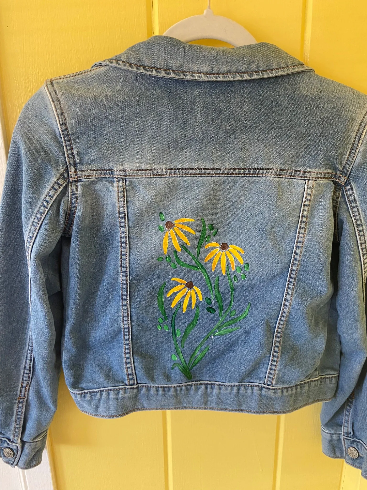 Children’s Handpainted Denim Jacket