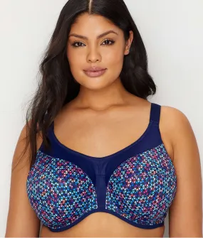 Energise EL8042 (Navy Geo) - Sports Bra w/J-Hook