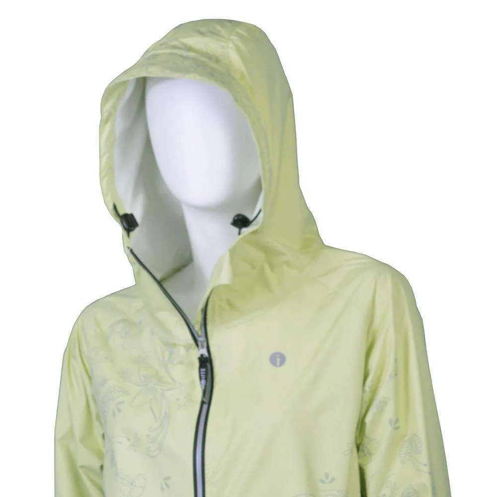 FINAL SALE: Waterproof Reflective Women's Colorado Jacket in Honeydew Floral