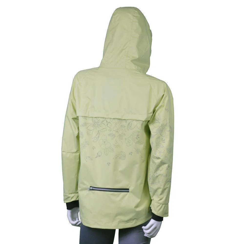 FINAL SALE: Waterproof Reflective Women's Colorado Jacket in Honeydew Floral