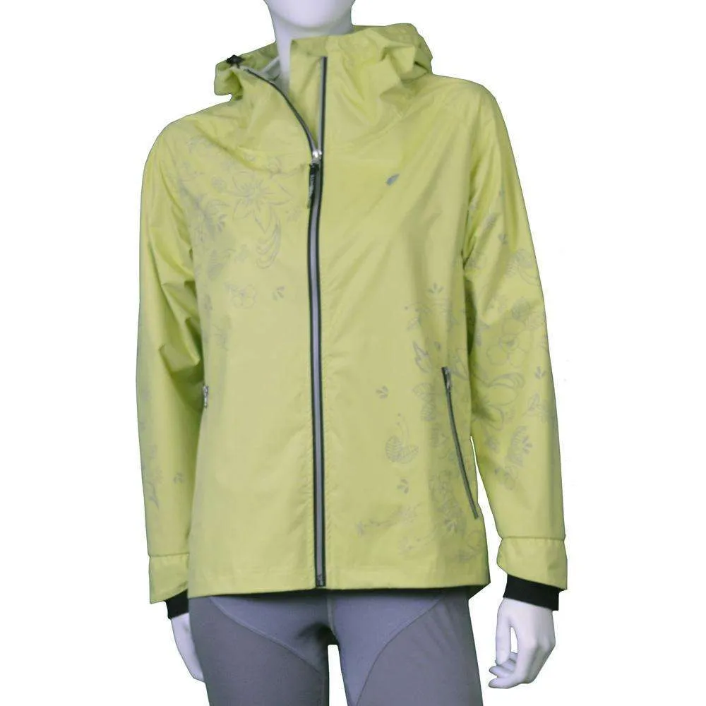 FINAL SALE: Waterproof Reflective Women's Colorado Jacket in Honeydew Floral