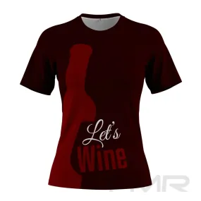 FMR Women's Wine Short Sleeve Running Shirt