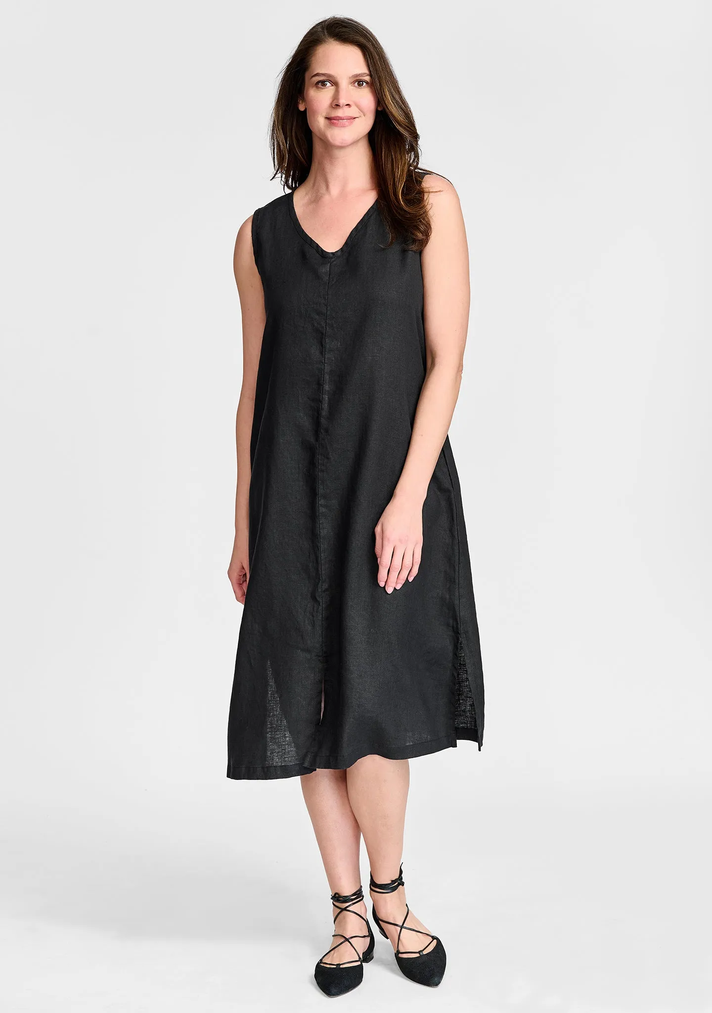 Jewel Dress - Linen Shift Dress