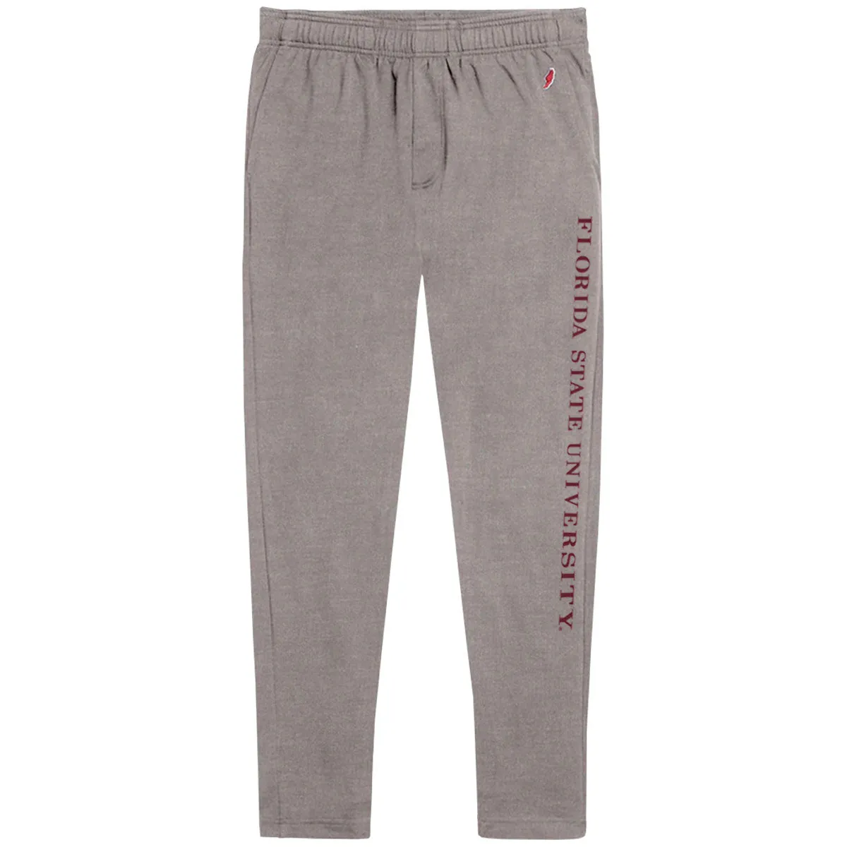 League Men's Florida State University Tri-blend Jogger Pant - Grey