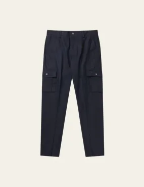 Les Deux Como Reg Wool Cargo Suit Pants