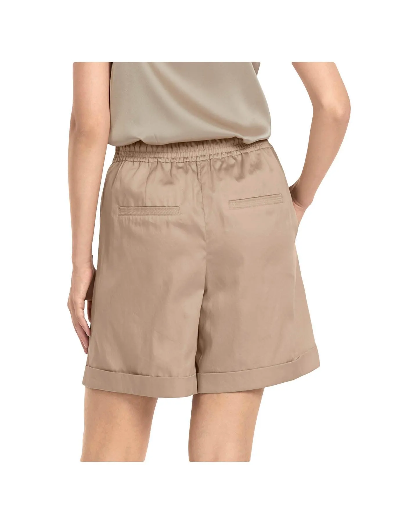 Marc Cain Cotton Jogger Waist Shorts