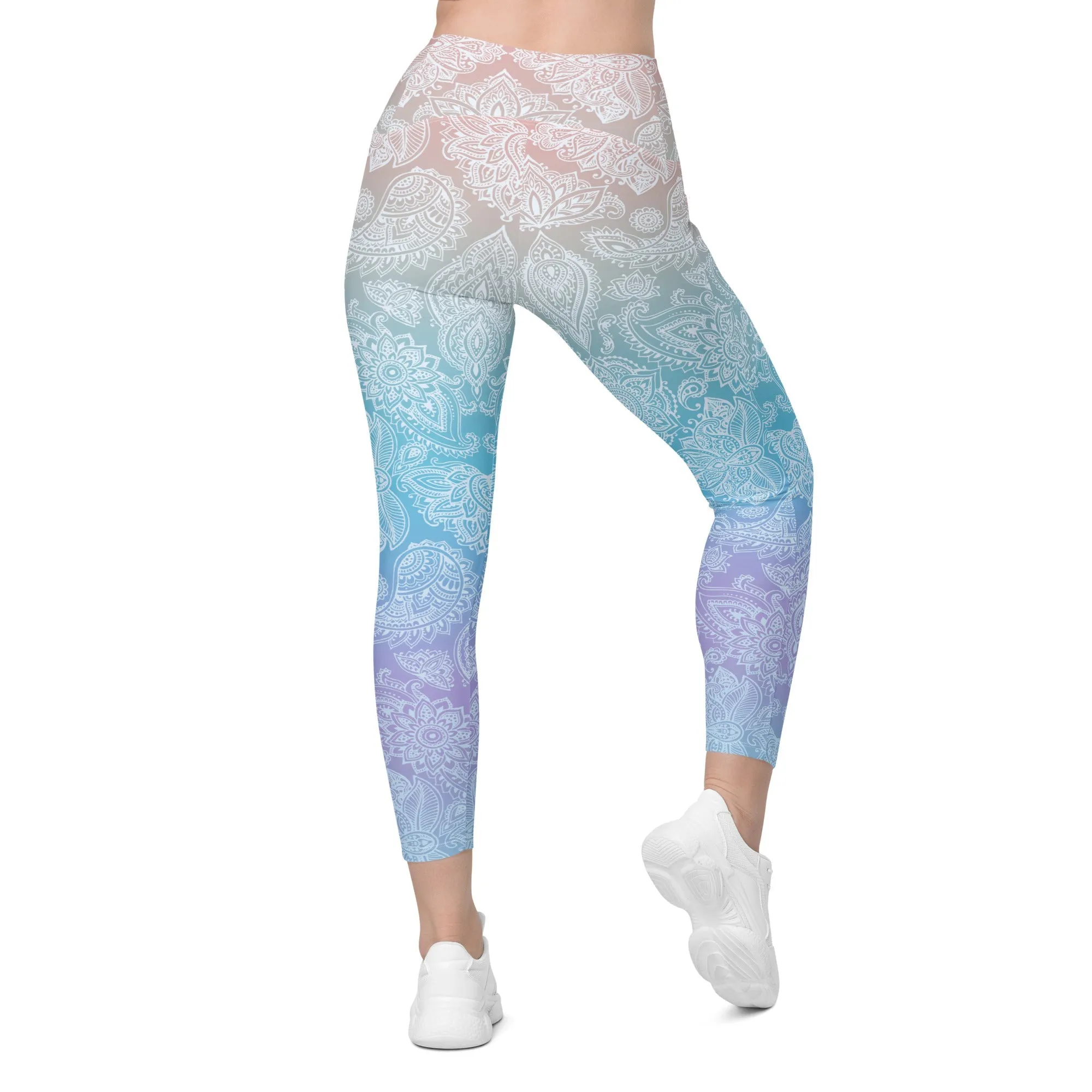 Pastel Spiritual Leggings With Pockets