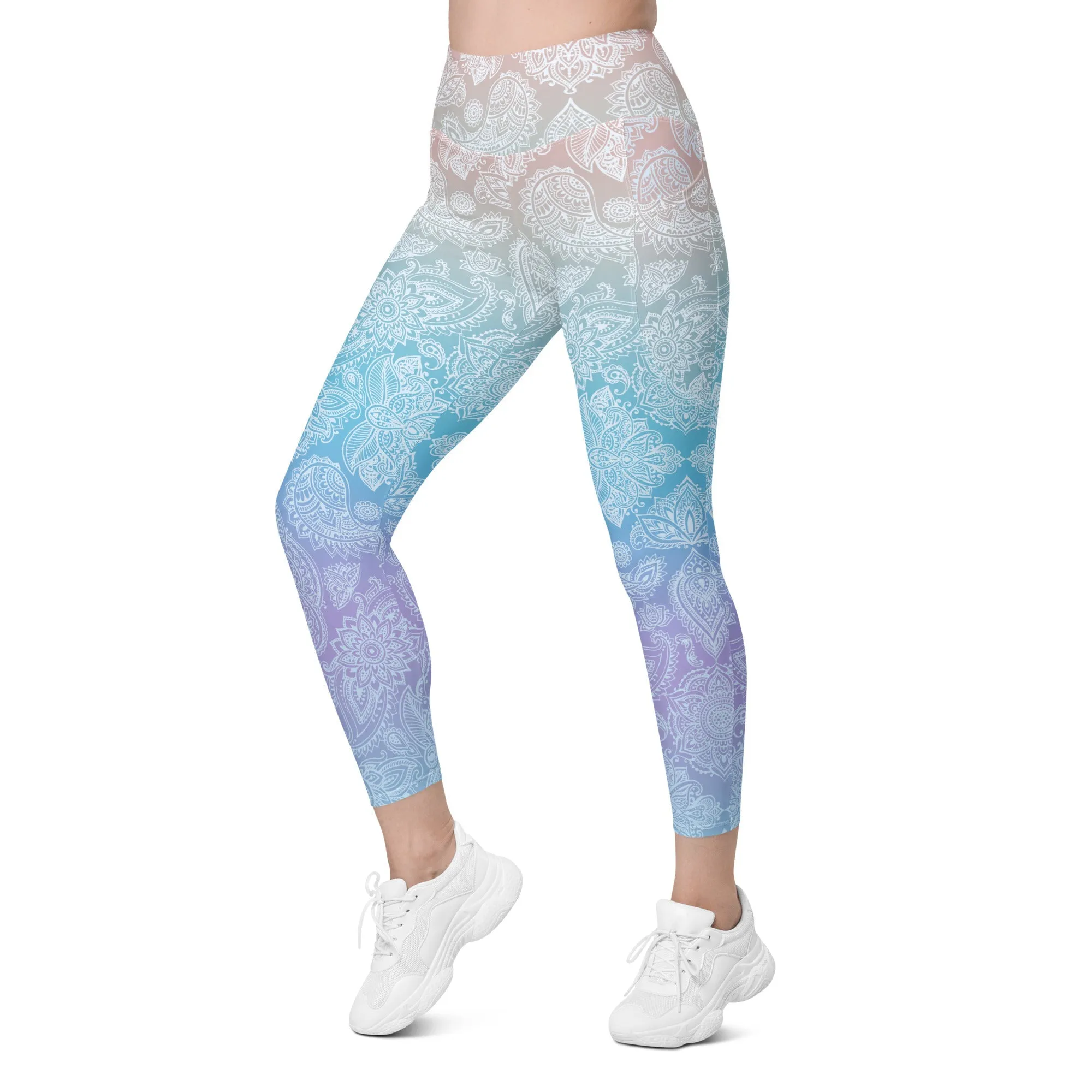 Pastel Spiritual Leggings With Pockets