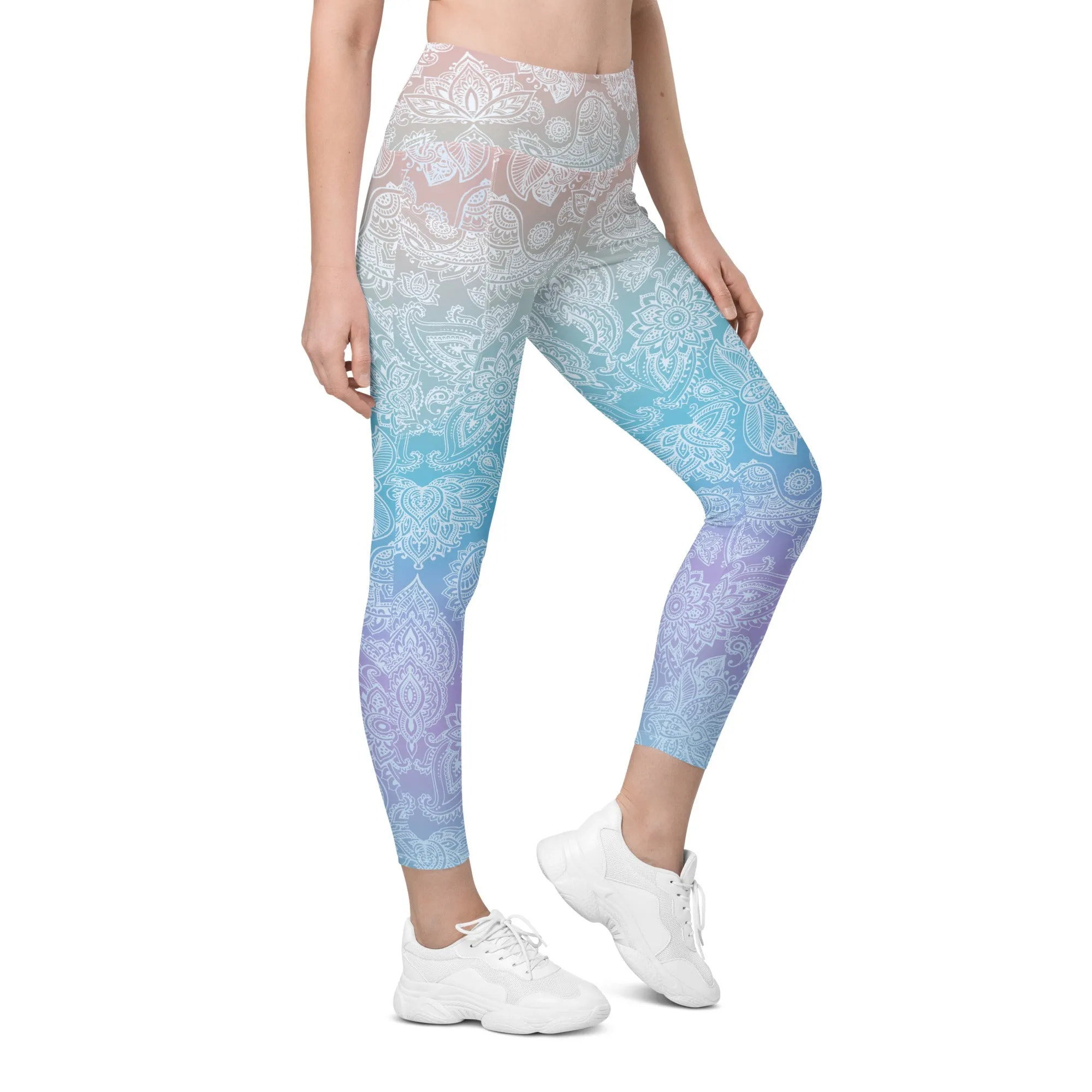 Pastel Spiritual Leggings With Pockets