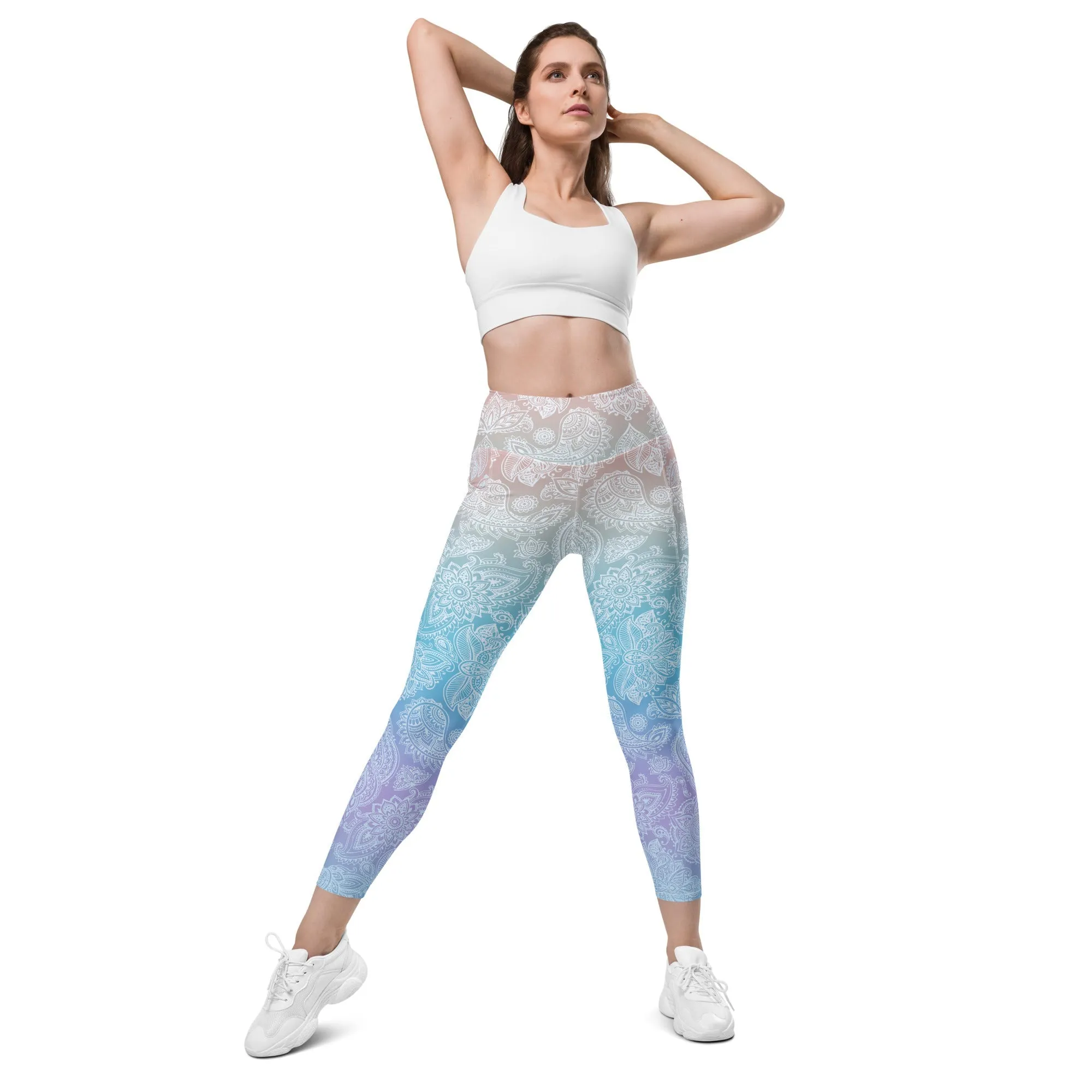 Pastel Spiritual Leggings With Pockets