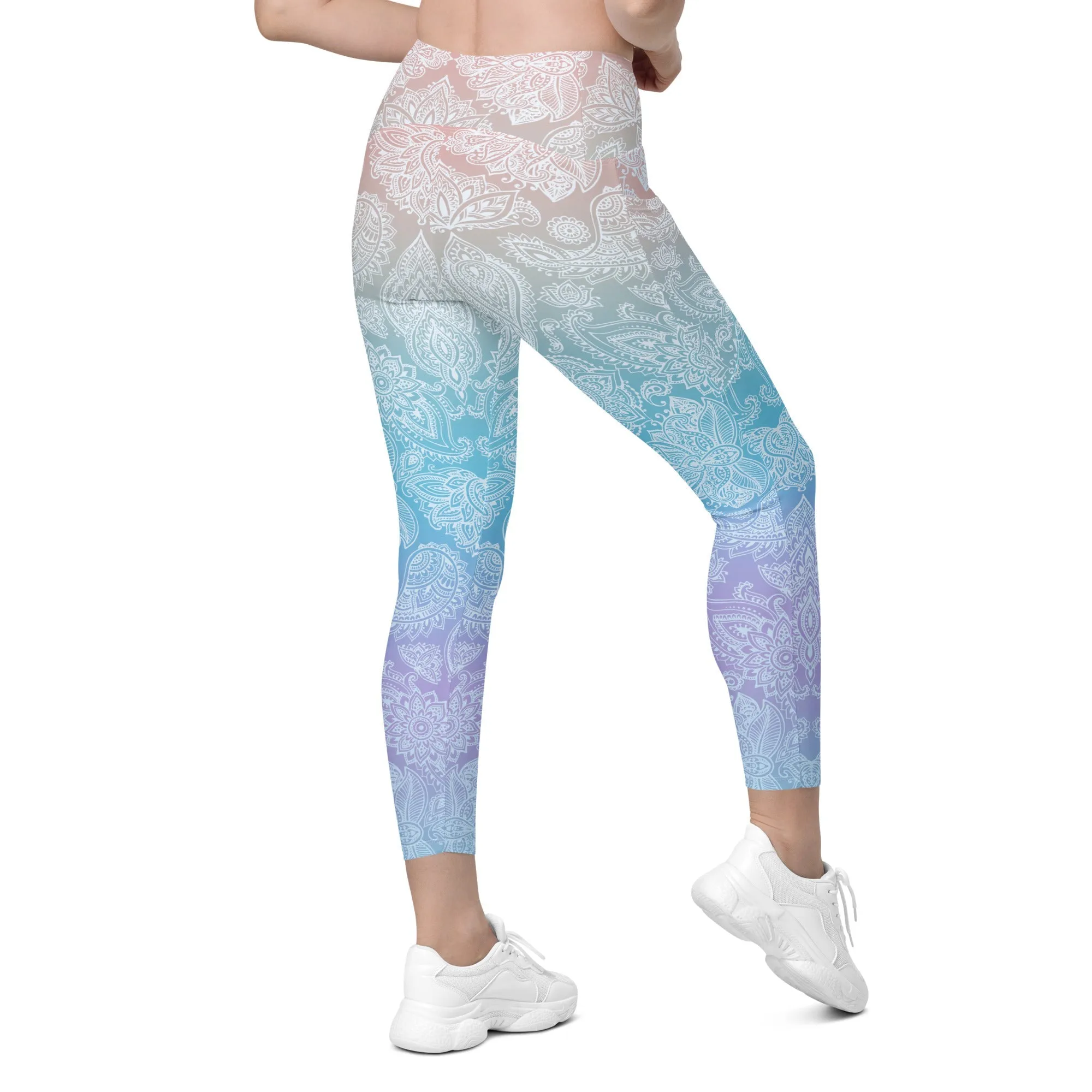 Pastel Spiritual Leggings With Pockets