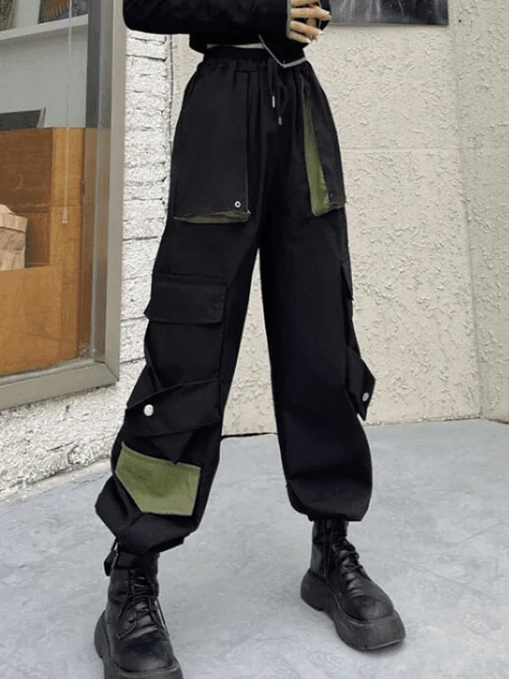 Pocket Detail Cargo Pants