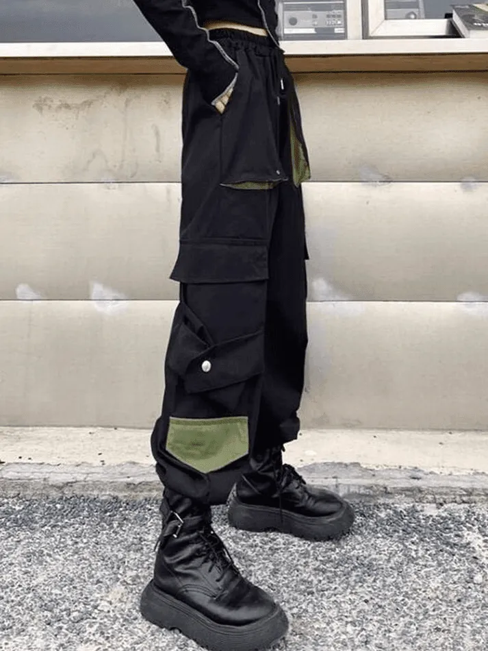 Pocket Detail Cargo Pants