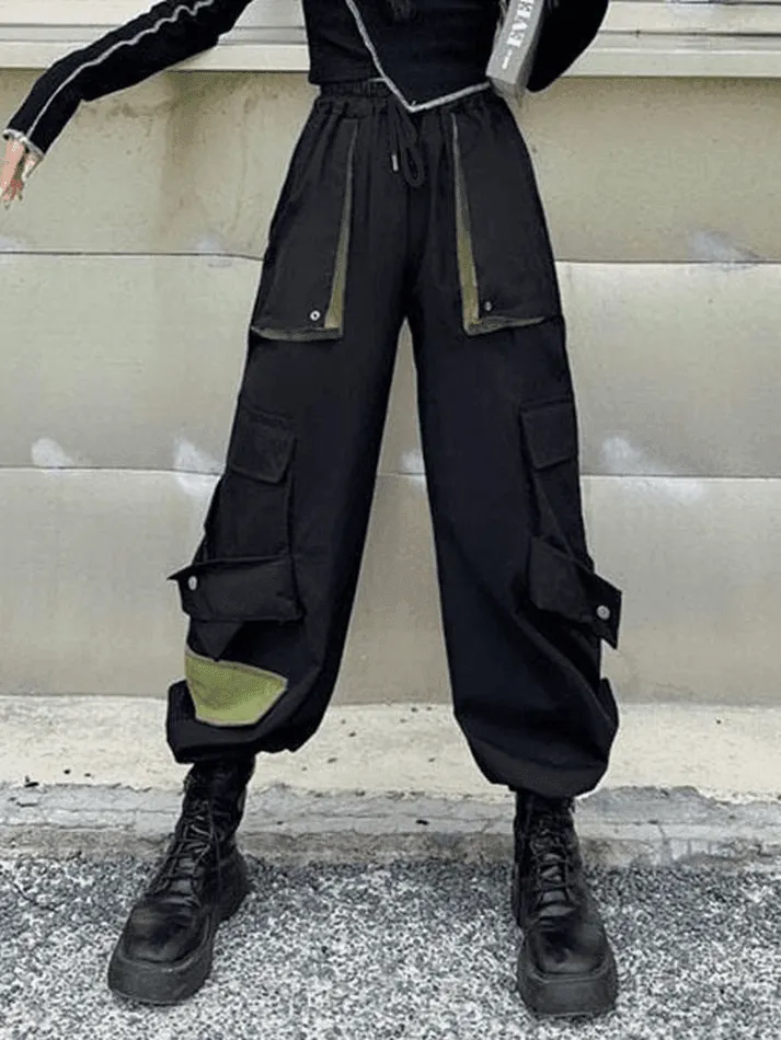 Pocket Detail Cargo Pants