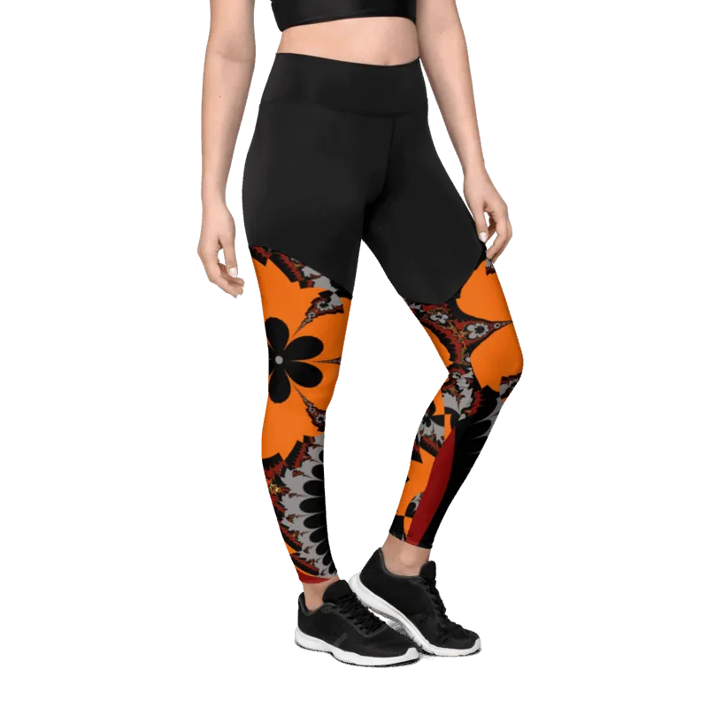 "Buccaneers Fans " Collection - Designer Sports Leggings