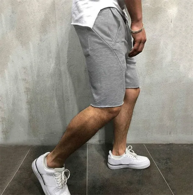 Ripped Short Jogger Pants