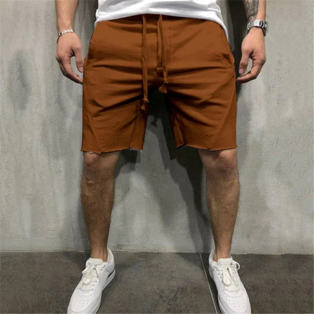 Ripped Short Jogger Pants