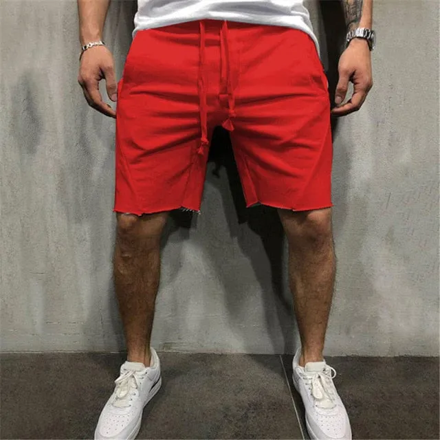 Ripped Short Jogger Pants