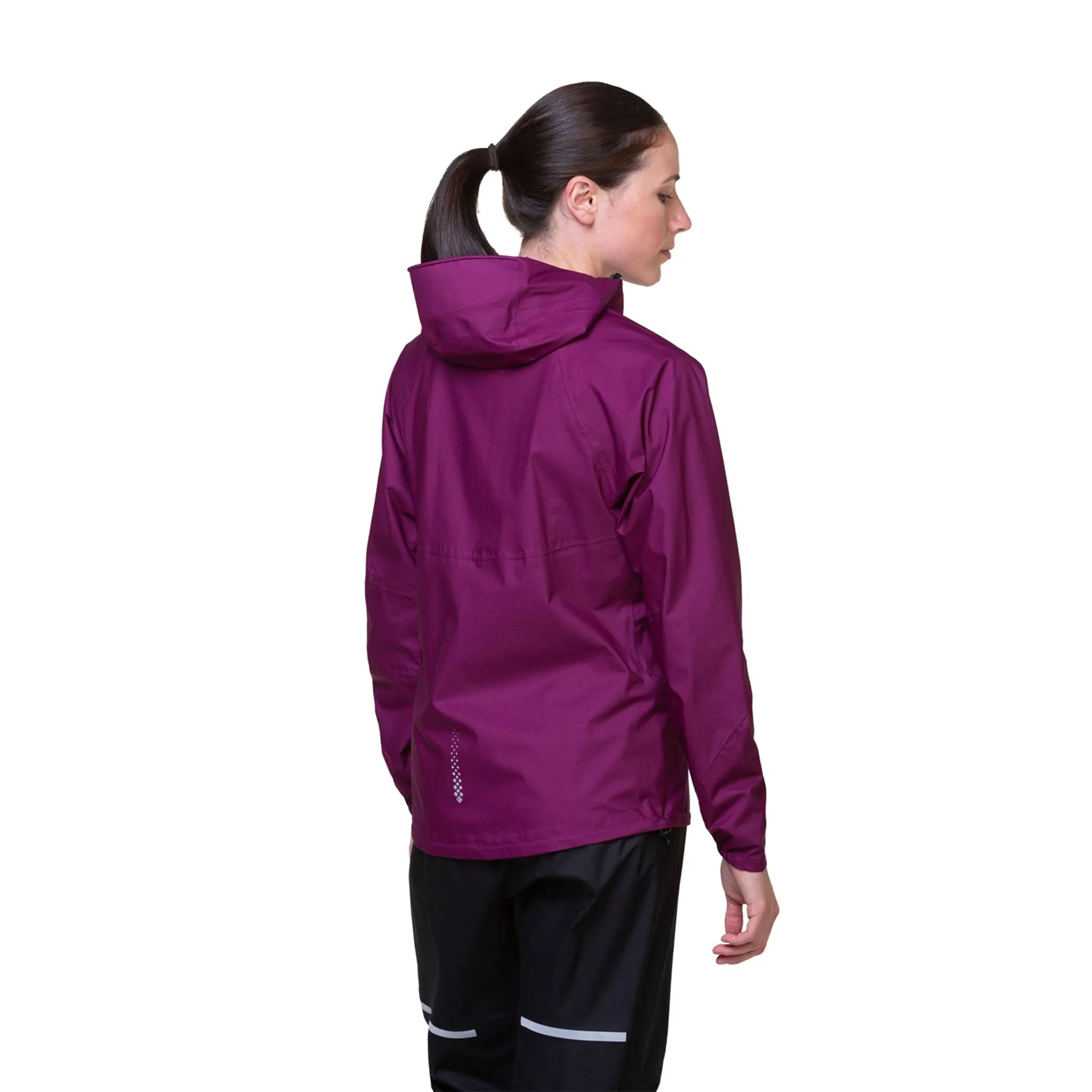 Ronhill | Women's Tech Fortify Jacket - Blackcurrant/Mango