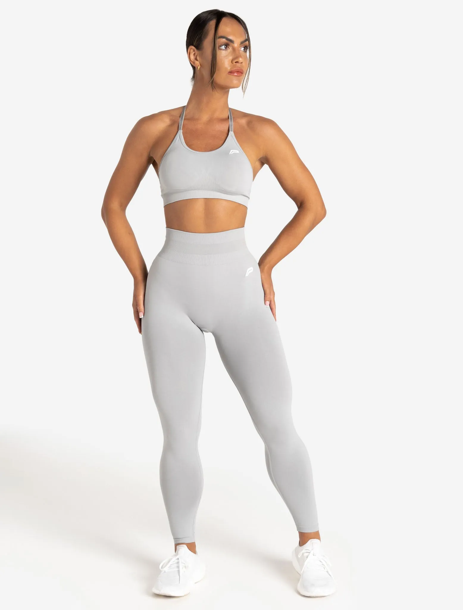 Scrunch Seamless Sports Bra - Grey