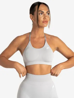 Scrunch Seamless Sports Bra - Grey