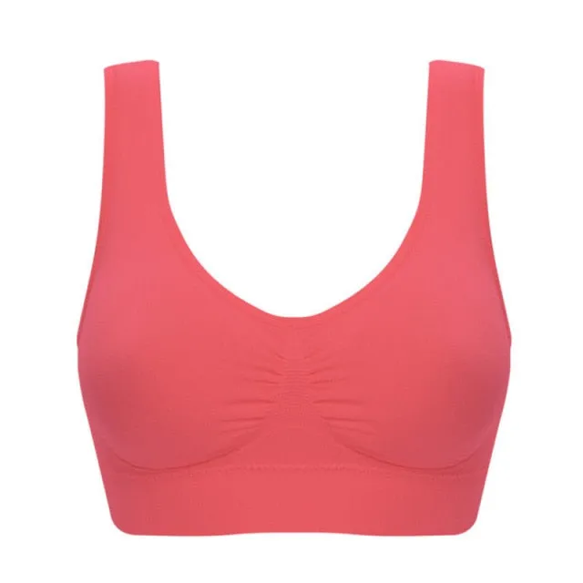 Stylish Women's Quick-drying Sports Bras Plus Size