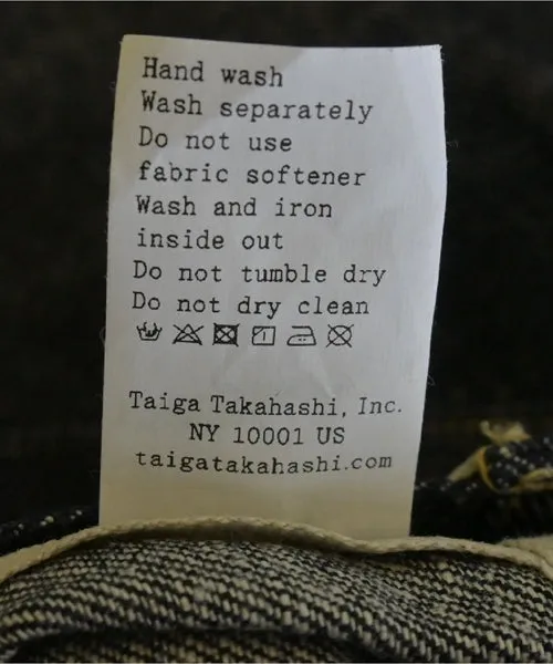 Taiga Takahashi Denim jackets