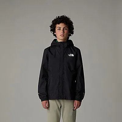 The North Face Kids Warm Antora Rain Jacket in Black