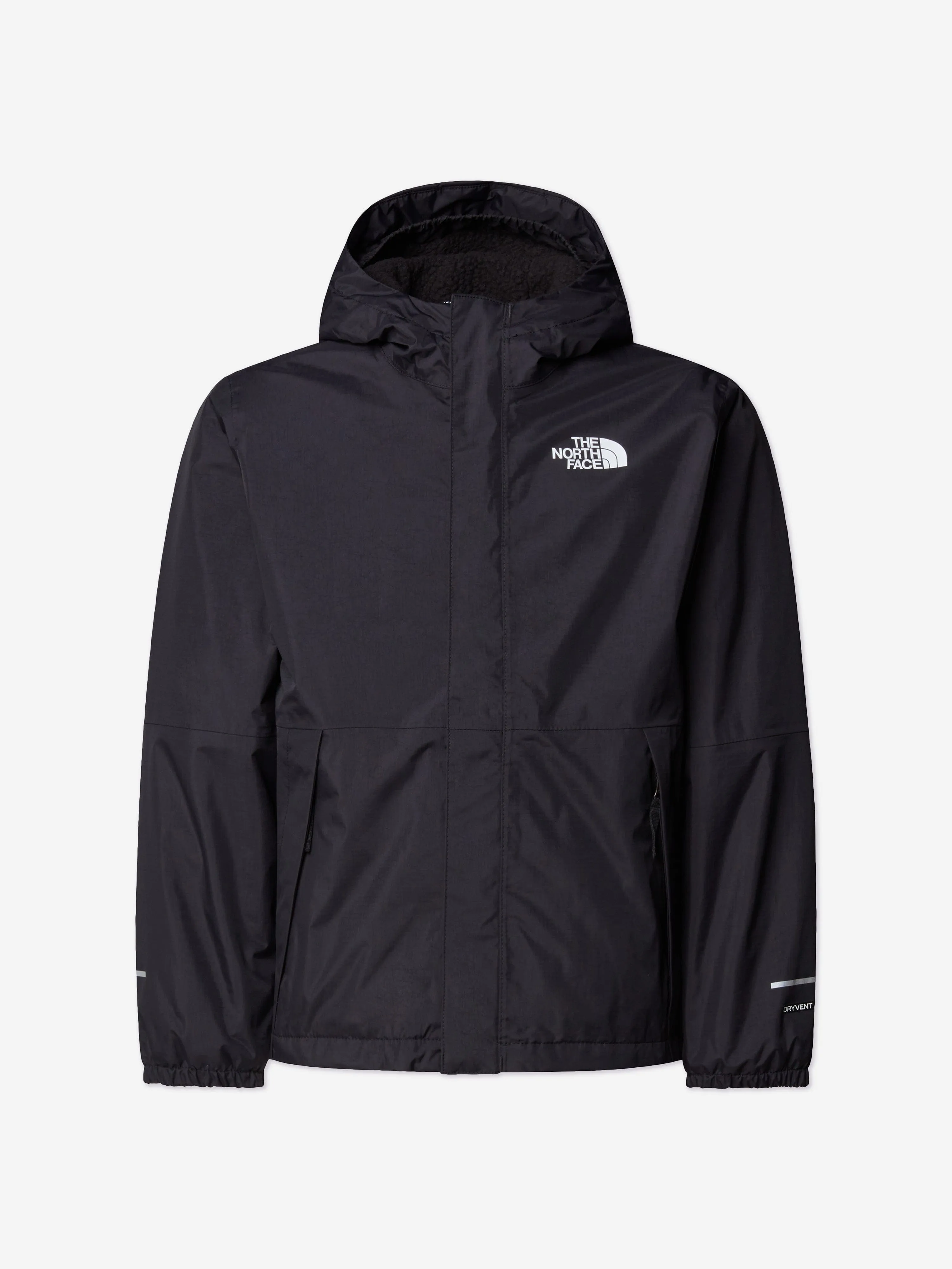 The North Face Kids Warm Antora Rain Jacket in Black