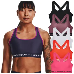 Under Armour Ladies Mid Crossback Sports Bra XS