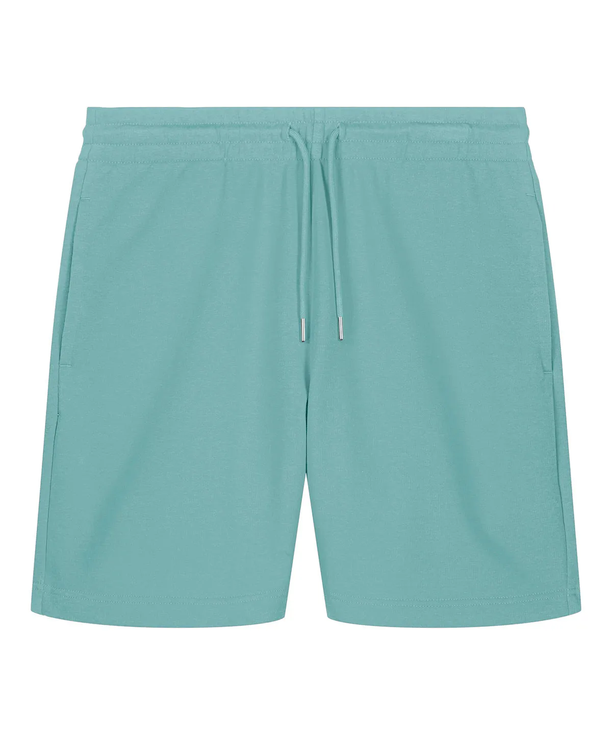 Unisex Trainer 20 jogger shorts (STBU186) | Teal Monstera