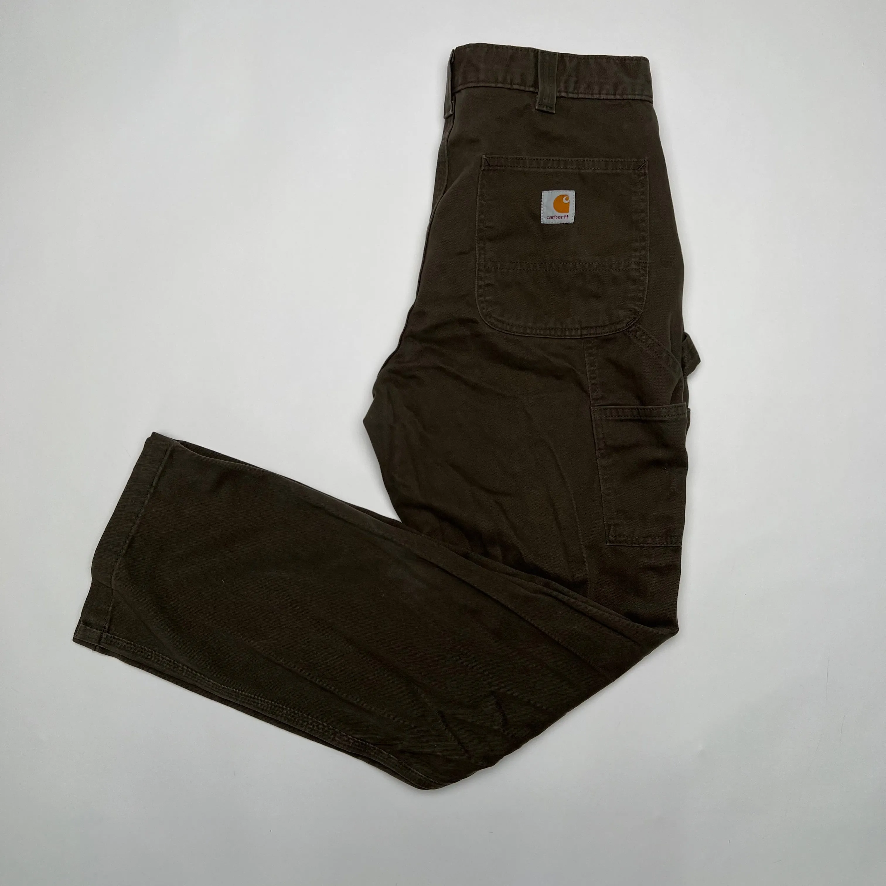 Vintage Dark Brown Carhartt Cargo Pants (34 x 32)