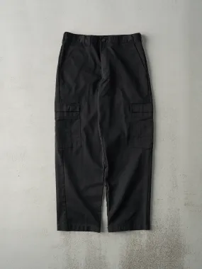 Vintage Y2K Black Dickies Cargo Work Pants (31x29)