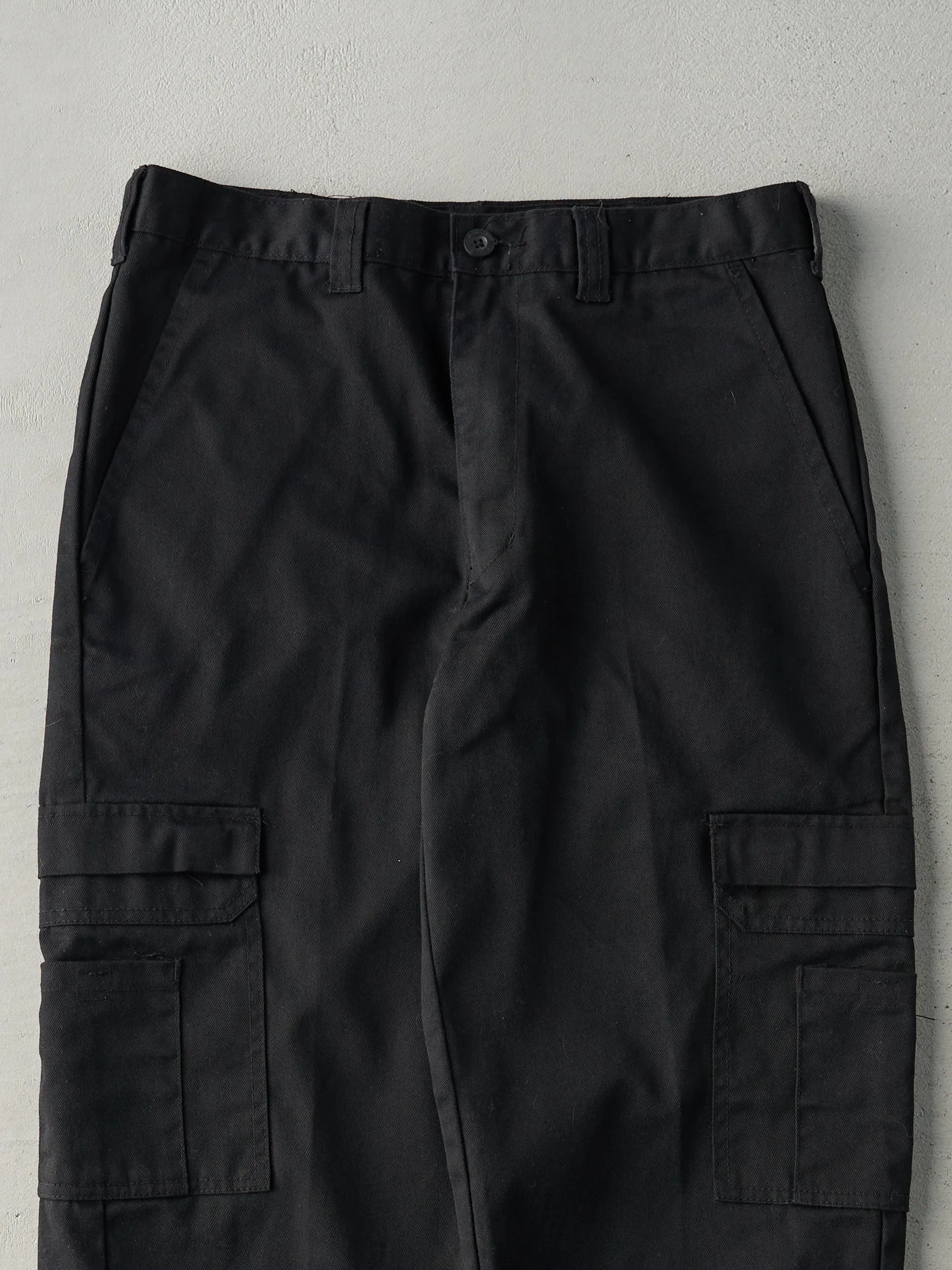 Vintage Y2K Black Dickies Cargo Work Pants (31x29)