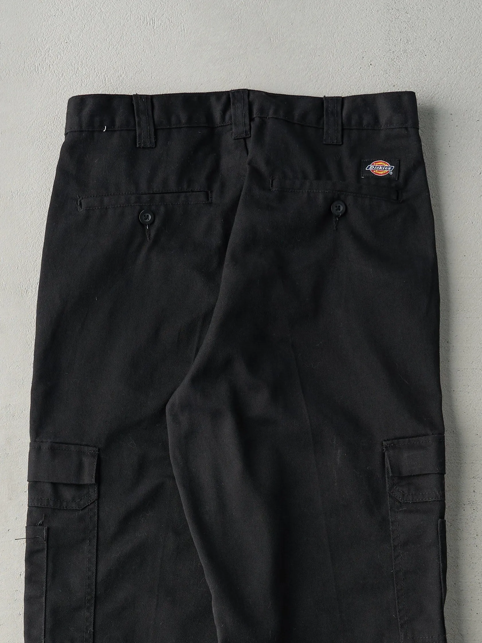 Vintage Y2K Black Dickies Cargo Work Pants (31x29)