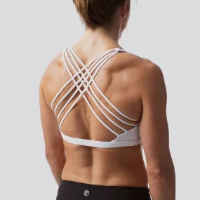 Vitality Sports Bra (White)