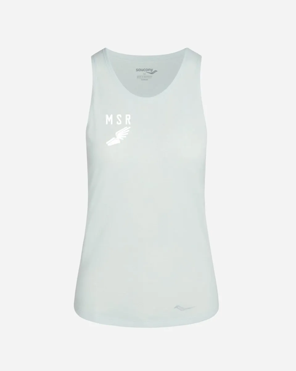 W Stopwatch Singlet - Opal Blue