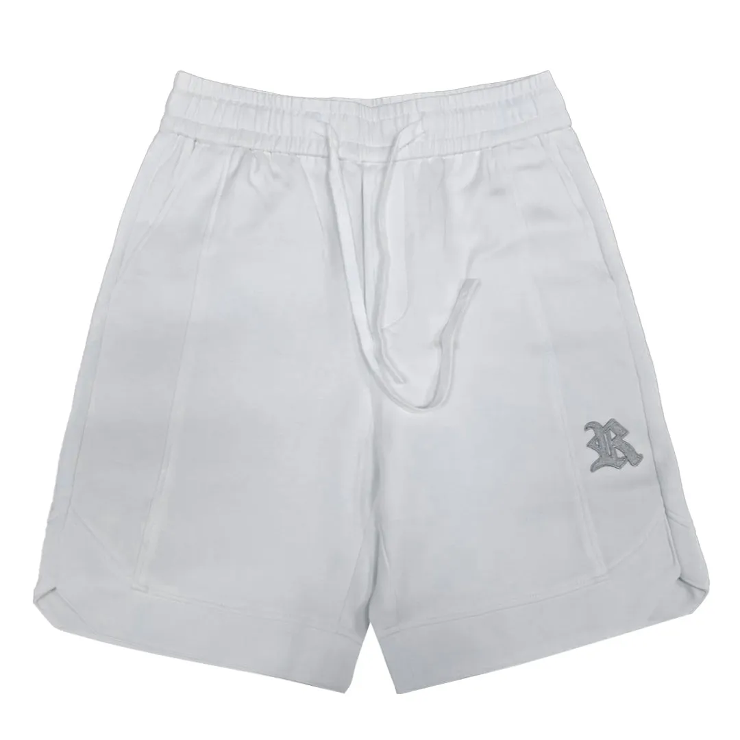 White Jogger Shorts 213