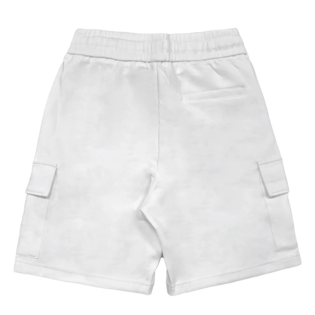 White Jogger Shorts 215