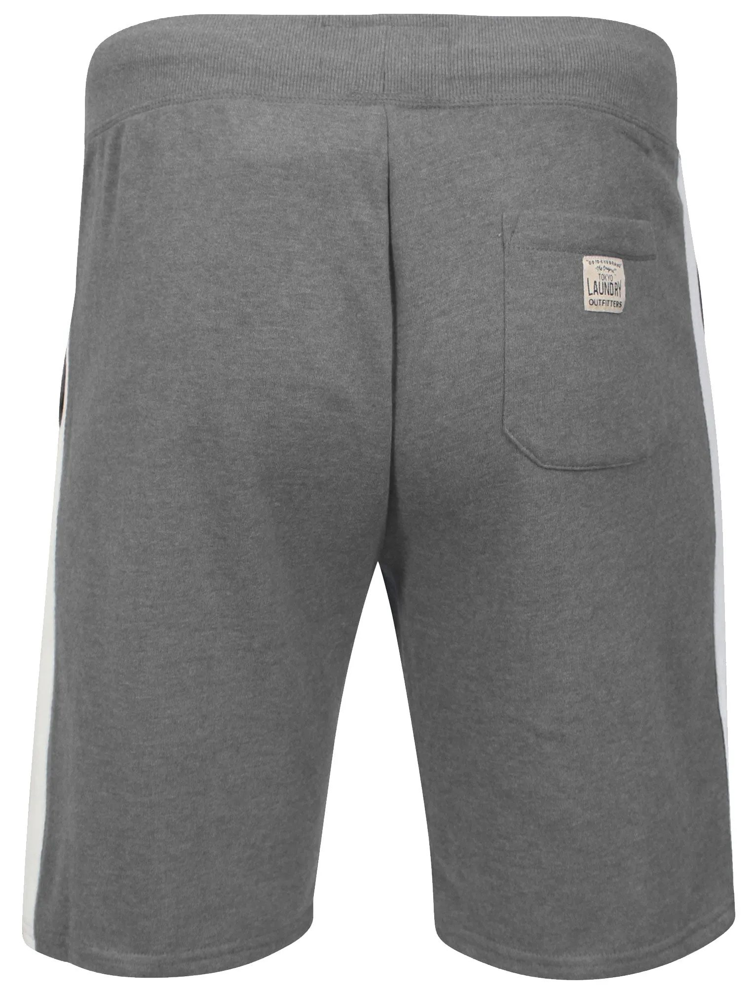 Willowick Sweat Shorts in Mid Grey Marl - Tokyo Laundry